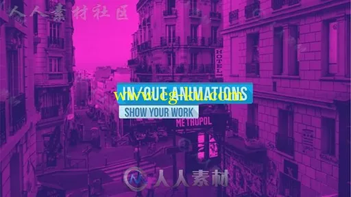 简单优雅扁平化字幕条标题动画展示幻灯片AE模板 Videohive AE Lower Thirds 19367980的图片1