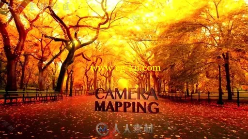 震撼创意相机映射画面特效展示幻灯片AE模板 Videohive Camera Mapping V2 1381的图片3