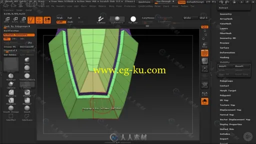 Zbrush与3dsmax游戏武器建模视频教程 PLURALSIGHT GAME WEAPON MODELING FUNDAMENTALS的图片9