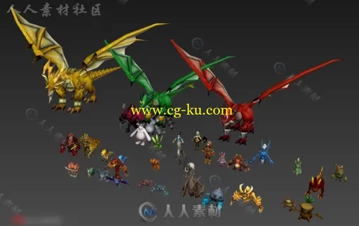 3D韩系RPG手游《艾伦战纪》UI图标音效人物角色3D模型的图片2