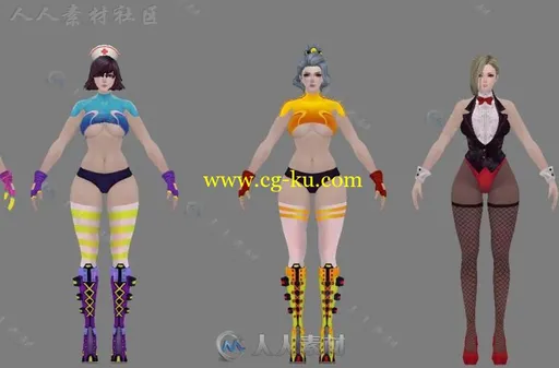 【女王之刃】整套3D模型的图片1