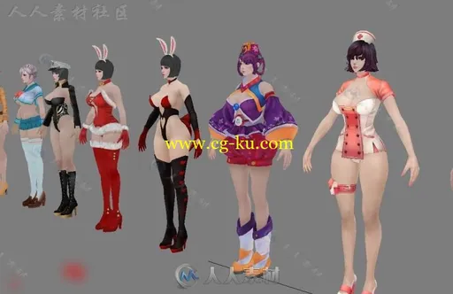 【女王之刃】整套3D模型的图片4