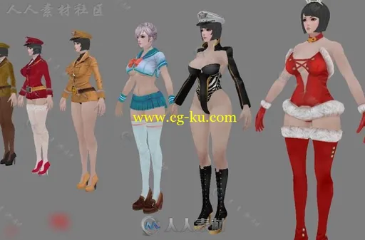 【女王之刃】整套3D模型的图片5