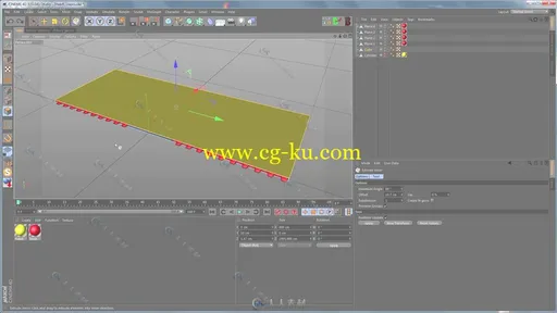 超强大Element 3D结合C4D齿轮打开动画教程的图片3