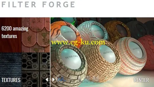 Filter forge滤镜预设库V2017.6版 FILTER FORGE PHOTOSHOP PLUGIN FULL LIBRARY JU的图片1