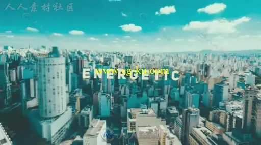 动态扭曲照片展示幻灯片城市宣传AE模板Videohive Dynamic Urban Slideshow 19998902的图片4