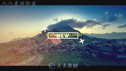 完美的标题照片动态排版展示幻灯片相册动画AE模板 Videohive Fast Opener 20027138的图片2