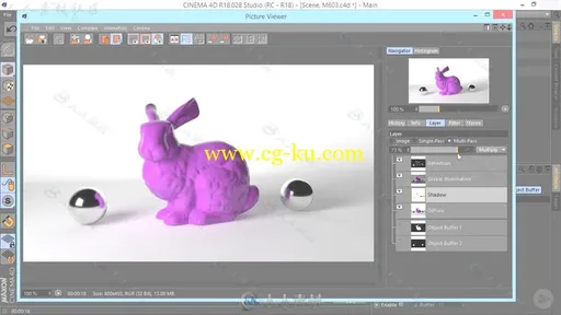 C4D渲染技术基础核心训练视频教程 PLURALSIGHT CINEMA 4D RENDERING FUNDAMENTALS的图片3