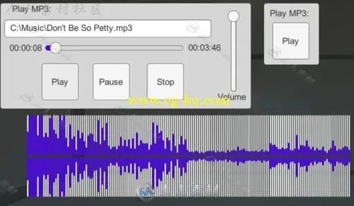 Mp3播放器声音脚本Unity游戏素材资源的图片3