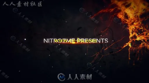 震撼史诗钢铁质感文字火花粒子影视片头视频包装AE模板Videohive Trailer Titles 2的图片1