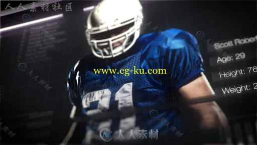 时尚活力四射体育运动信息图表动画展示幻灯片AE模板Videohive Infographic sport的图片4