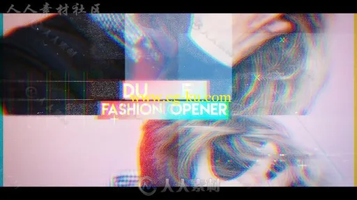 现代时尚故障闪烁服装展示产品宣传视频包装AE模板Videohive Dubstep Fashion Prom的图片7