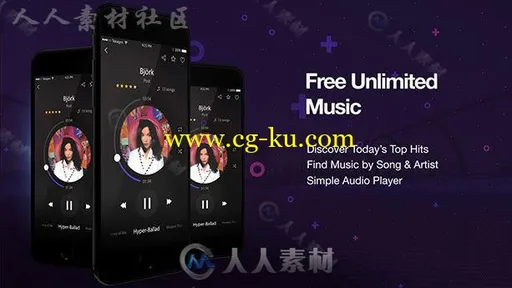 现代时尚手机应用展示幻灯片产品宣传AE模板 Videohive Cosmo l App Promo Kit 198的图片7