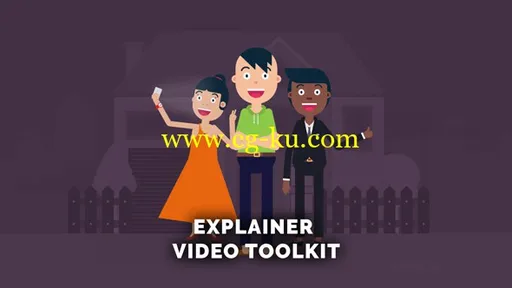 卡通角色动画元素人物生活视频解说工具包AE模板 Videohive Explainer Video Toolk的图片4