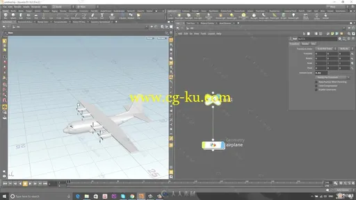 Houdini飞机烟雾群集特效实例制作视频教程 cmiVFX Houdini Pyro Cluster Simulations的图片1