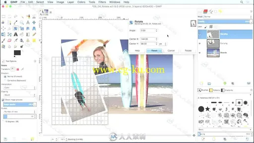 GIMP 2017全面核心训练视频教程 GIMP Essential Training 2017的图片1