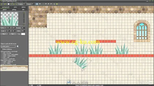 GameMaker中Box2D物理引擎游戏实例制作视频教程 Building a Physics-Based Platfor的图片2