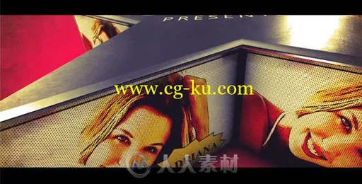 超酷漫画风格标志展示LOGO演绎AE模板 Videohive Comics Logo 19884596的图片2