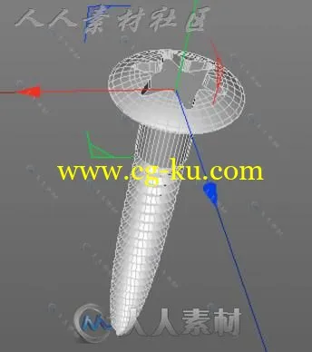 很实用的C4D钉子预设的图片2