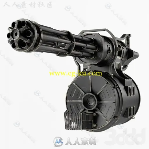 经典游戏武器枪械3D模型合辑 3DDD PRO WEAPON 10 3D MODELS的图片4