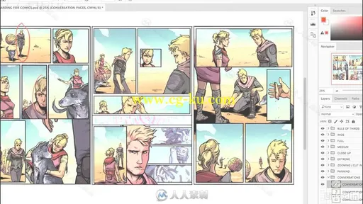 动漫影视分镜基础训练视频教程 Learning Graphic Novel Storyboarding的图片1