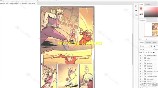 动漫影视分镜基础训练视频教程 Learning Graphic Novel Storyboarding的图片3