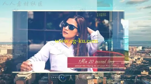 现代时尚旅行日记照片展示幻灯片相册动画AE模板 Videohive Traveler Diary 19997163的图片5