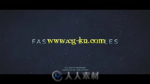 震撼文字标题影视预告片展示视频包装AE模板Videohive Fast Trailer Teaser 19579243的图片1