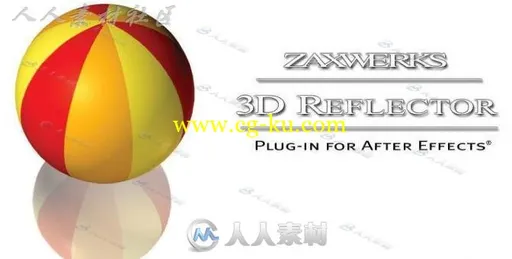 Zaxwerks 3D Reflector 2.0.3( 汉化）3D反射投影AE插件的图片1