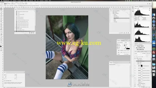 PS与LR完整人像后期处理技术视频教程 SKILLSHARE FULL POST PRODUCTION TUTORIAL的图片2