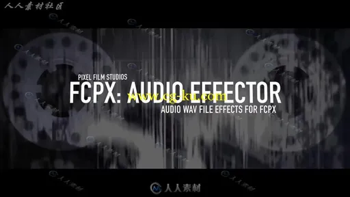 FCPX插件 音频可视化视觉特效工具插件的图片2