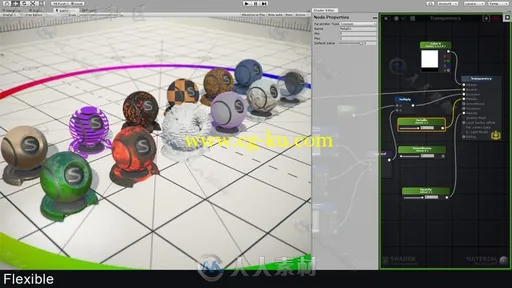 基于节点的着色器创建工具脚本编辑器扩充Unity游戏素材资源的图片12