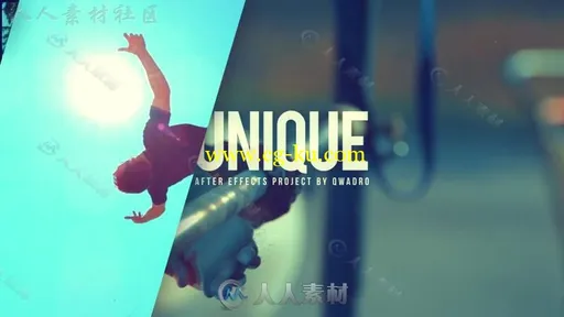 时尚明亮镜面效果图形滑动照片切换幻灯片相册动画AE模板 Videohive Intro 20166612的图片5