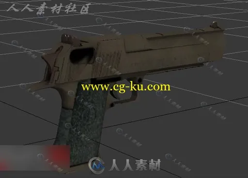 生死狙击deagle3D模型的图片1