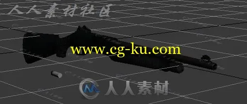 现代NOVA超新星霰弹枪3D模型的图片1