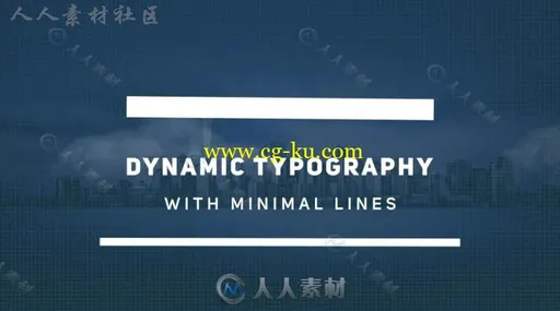 独一无二的企业文字标题排版动画展示幻灯片AE模板Videohive Selected Titles 2001的图片3