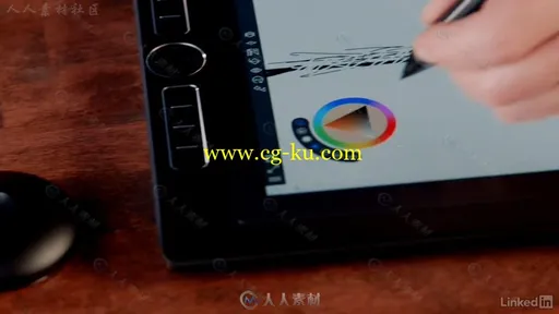手绘板全面核心训练视频教程 Wacom Essential Training的图片1