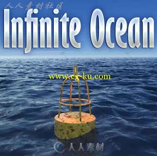 真实海洋生成器C4D预设（含教程）Infinite Ocean 1.34的图片1