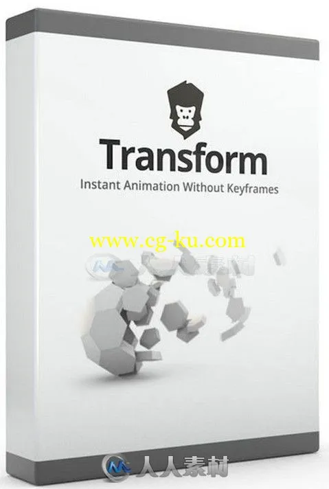 Transform动画预设C4D插件V1.2254版 GREYSCALE GORILLA TRANSFORM 1.2254 WIN的图片1