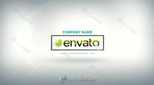 现代简约优雅标志展示LOGO演绎AE模板 Videohive Modern Logo Reveal 2 19603540的图片3