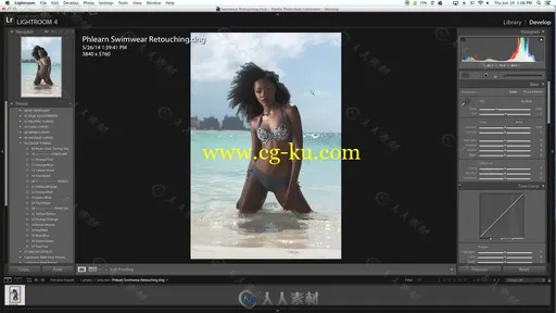 PS与LR高级人物肖像修饰技术视频教程 PHLEARN PRO SWIMWEAR RETOUCHING的图片1