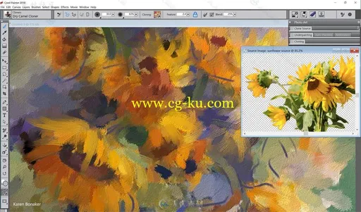 Painter数字美术绘画软件V2018版 COREL PAINTER 2018 WIN X64的图片1