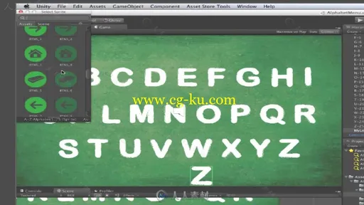 Unity儿童字母益智游戏制作视频教程 UDEMY UNITY3D ALPHABET BOARD GAME STEP BY STEP的图片3