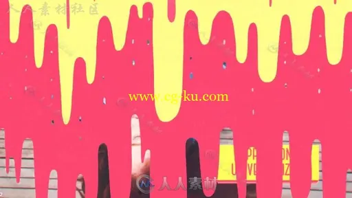 时尚多彩卡通果汁流动照片展示夏季幻灯片AE模板Videohive Juicy Slideshow 19的图片2