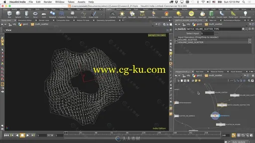 Houdini攻破壁垒基础训练视频教程 LEARN SQUARED HOUDINI PROCEDURAL FOUNDATIONS的图片11