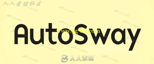 AE图层摇摆摆动摇晃动画脚本 AutoSway v1.72 带使用教程的图片1