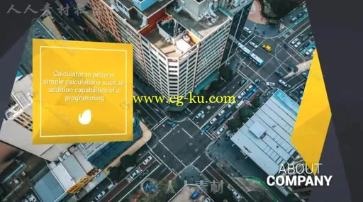 明亮干净简约的公司业务介绍幻灯片企业宣传AE模板Videohive Clean Business Compa的图片6