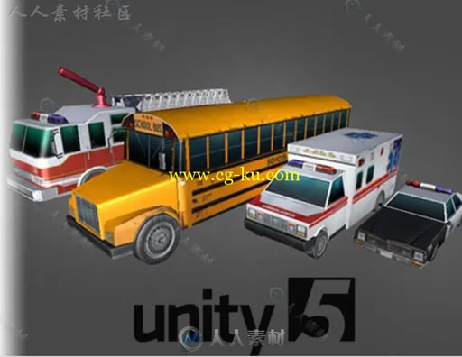 现代汽车车辆3D模型Unity游戏素材资源的图片3