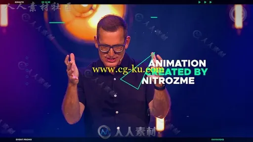 美丽光晕现代时尚活动宣传片视频包装AE模板 Videohive Event Promo 20203510的图片1