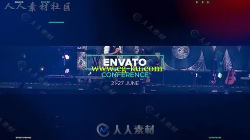 美丽光晕现代时尚活动宣传片视频包装AE模板 Videohive Event Promo 20203510的图片2